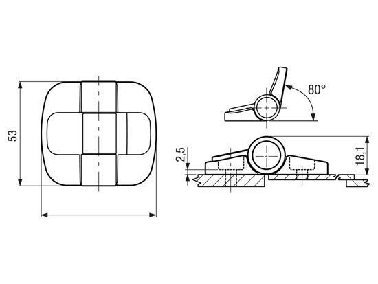 Bild von Scharniere southco® C6
