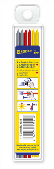 Bild von Bleispitz Ersatzminen, Graphit-Universal gemischt